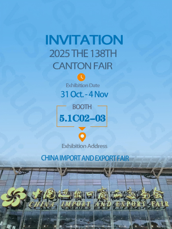 Our booth at the 138th Canton Fair
