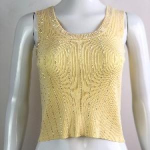 Hot rhinestone camisole for women, summer new style, slim fit and slimming, inner top, fashionable sleeveless base shirt