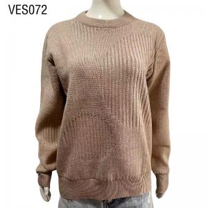 Hot selling unisex O-neck loose winter long sleeved pullover Circular pattern printed sweater