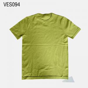 2023 Summer Loose High Quality O-Neck Pullover Fashion grass green short sleeved comfortable knit shirt Leisure outdoor tops