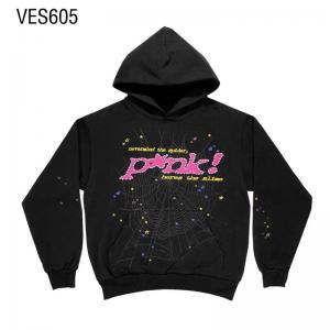 Custom Unisex Hoodie Spider web Printed Hip Hop Long Sleeve Loose Hoodie Oversized Pocket Sweatshirt Customized by Chinese Factory