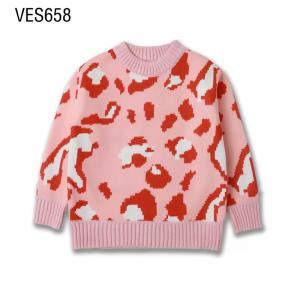 Customized Children's Pullover Animal Pattern Jacquard Comfortable Soft Sweater Autumn and Winter Fashion Trend Top Made in Chinese Factory