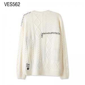 Customized Pullover Solid Color O-Neck Long Sleeve Classic Thread Sweater Autumn and Winter Fashion Comfortable Long casual Clothing Customized by Chinese Factory