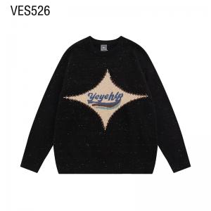 Custom Pullover Star Print Long Sleeve Oversized Sweater Autumn Winter Solid Sweatshirt Customized by China Garment Factory