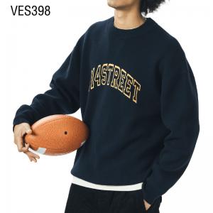 2023 Custom Pullover Men's Fashion Letter o Neck Warm Long Sleeve Sweatshirt Autumn Street Loose Outdoor Top