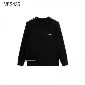 Customized LOGO OEM&ODM Solid Sweater Men's Stripe Decorative Pullover O-Neck Knitwear Factory in China