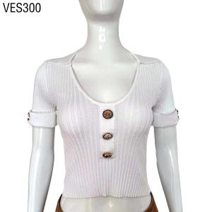 Retro style comfortable large o-neck short top with button embellishments at cuffs, summer fashion vest