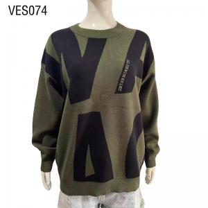 2023 High quality men's O-neck pullover cashmere knitted autumn and winter Men's wool sweater loose top
