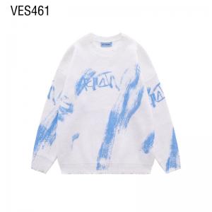 2023 Customized logo OEM&ODM men's graffiti style pullover Fashion Young Men's Knitted Sweater O-Neck Autumn and Winter Clothing Factory China