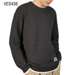 Men's threaded o-neck long sleeve fashion pullover high-quality Sweatshirt Fashion and Comfortable Spring and Autumn Sweaters Customized by Chinese Clothing Factory