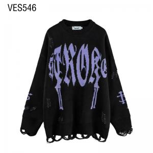 Customized pullover, large art font, long tassel sweater, unique trend, Abby style clothing, street gatherings, made by Chinese factories