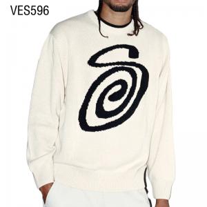 Customized men's and women's universal pullover with spiral pattern jacquard knitted sweater, long sleeved large trendy casual clothing, manufactured by Chinese factories